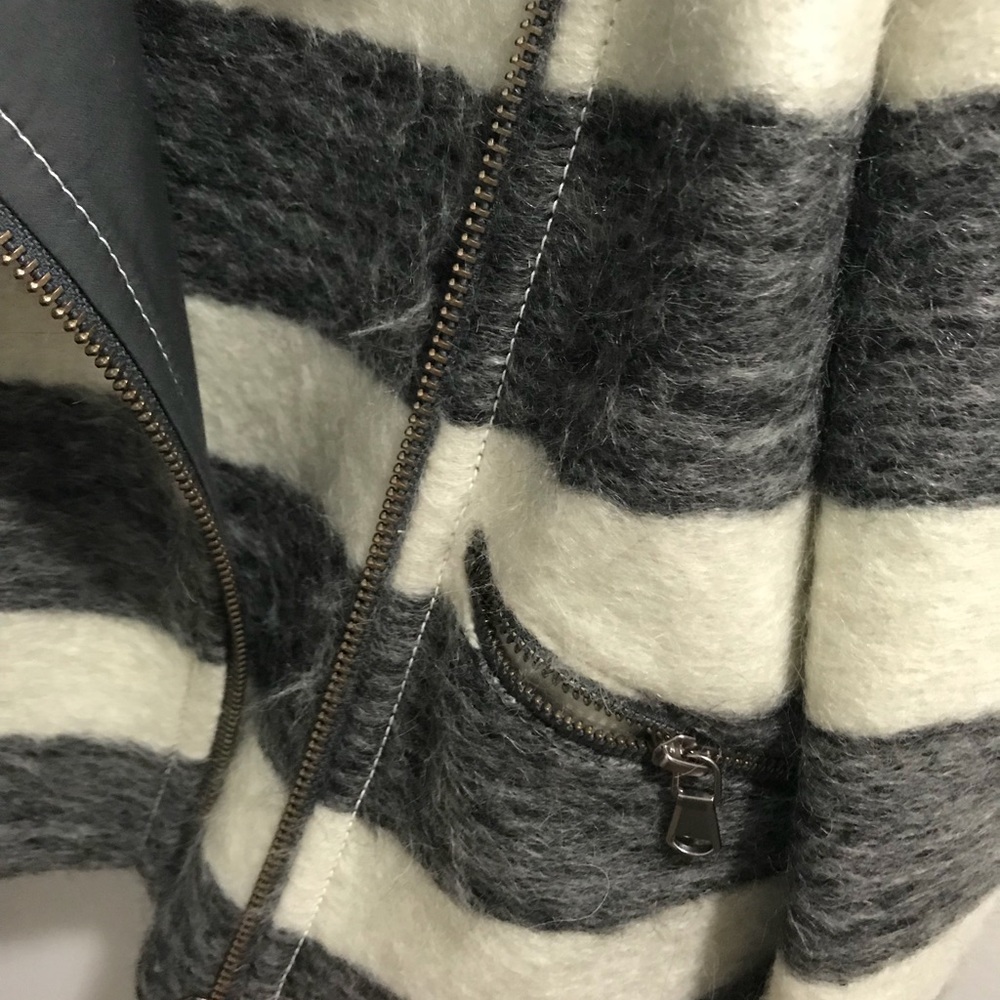 Marc Jacobs Wool and Alpaca striped coat - Picture 4 of 5